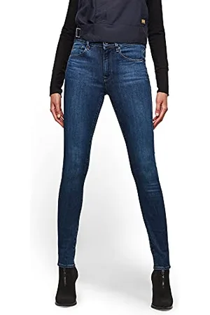 G-Star RAW 3301 High Waist Skinny Dżins Kobiety, niebieski (Dk Aged 5245-89), 23W / 32L