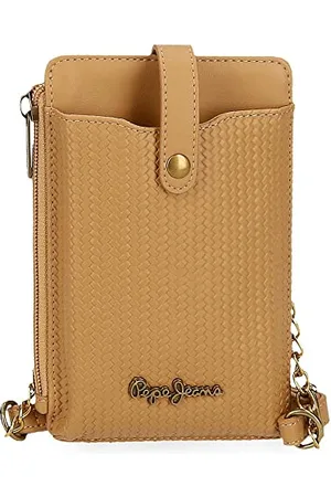 Pepe Jeans Lena Obudowa na messenger 9,5x16,5 cms Skóra syntetyczna, , Bandolera Portamóvil, Torba na ramię