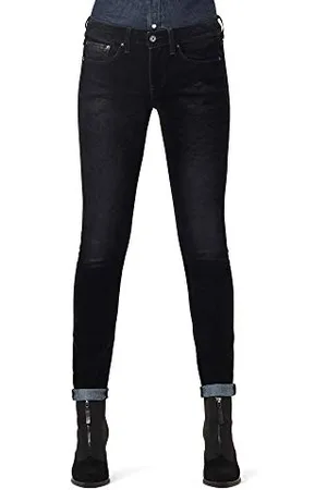 G-Star RAW 3301 Mid Waist Skinny Dżins Kobiety, Spodnie Damskie, Odzież Damska, , 30W / 32L