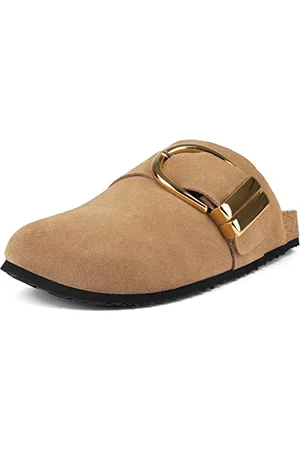 L37 Handmade Shoes Damskie sandały Cherry Bomb Slide, beżowe, rozmiar 38 EU, , 38 EU