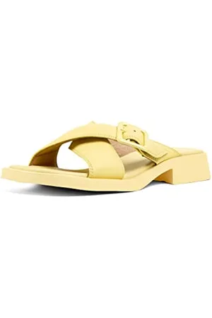 Camper Damskie sandały Dana Flat Lt/Pastel Yellow, rozmiar 37 UE, , 37 eu