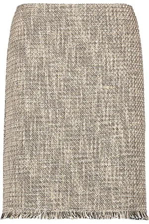 Taifun Damska spódnica 310316-11059, Roasted Hazel wzorowana, 36, , 36