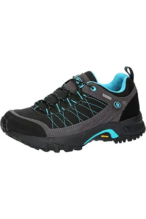 BRUTTING Damskie buty do biegania w terenie, czarne/szare/turkusowe, 41 EU, , 41 EU