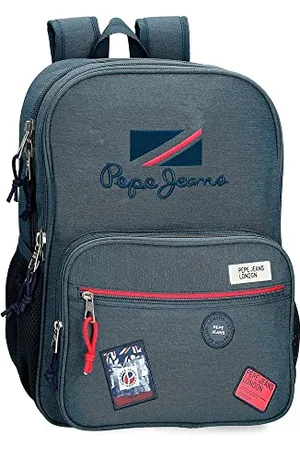 Pepe Jeans Kay Plecak szkolny Podwójna komora 15.6L 30x40x13 cms Poliester, , Talla única, Podwójny plecak szkolny