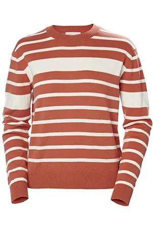 Helly Hansen Damski sweter W Skagen 2.0, terakota paski, XL, , XL