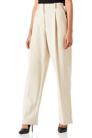 Roberto Cavalli Damskie spodnie damskie, 103 Ivory, 50