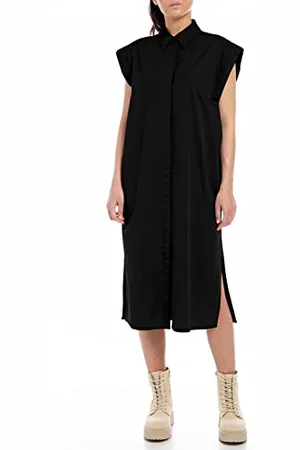Replay Sukienka damska W9010, 098 czarna, XS, , XS