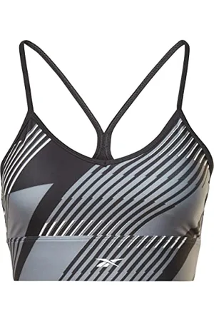 Reebok Damski biustonosz sportowy, czarny, XS