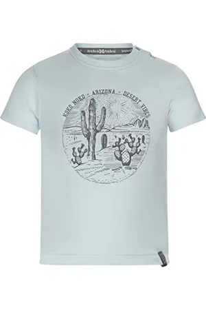 Koko Niemowlęta, chłopcy, jasnoniebieska koszulka Desert, , 62