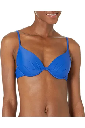 Body Glove Damskie smoothies Greta Solid formowane miseczki Push Up z fiszbinami bikini top strój kąpielowy, Życie nocne, M