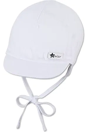Sterntaler Unisex dziecięca czapka z daszkiem o wyglądzie lnu czapka dziecięca, , 43