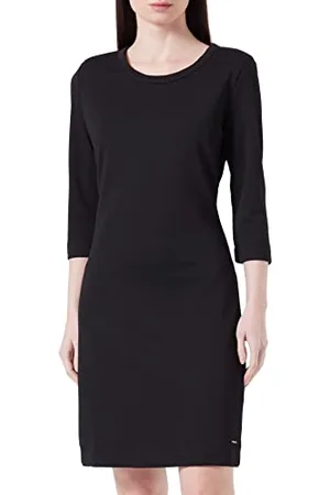 Mexx Damska sukienka z dżerseju na ramiona, casualowa, , XL