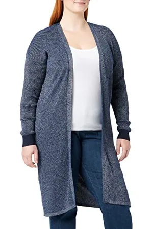 Scotch&Soda Damska koszulka z dzianiny z dzianiny Lurex o dłuższej długości, , M