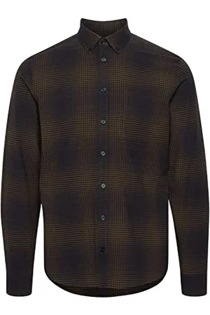 Casual Friday Męska koszula Anton BD LS Shadow Checked Shirt z kołnierzem Button-Down, , S