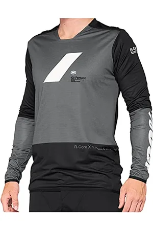100% MTB WEAR R-Core X Jersey Charcoal/Black XL, , standardowy, unisex, dla dorosłych