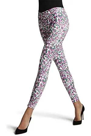 Falke Kobiety Legginsy Camostone W LE Delikatne kryjące z wzorem 1 Para, , XL