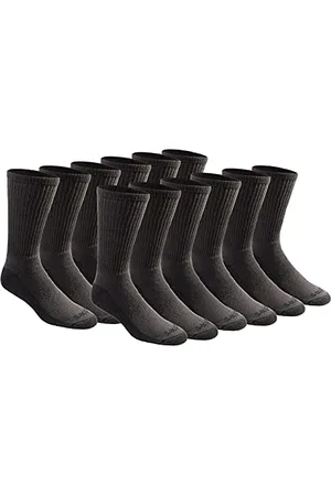 Dickies Męskie wielopak Dri-tech Moisture Control Crew Skarpety Casual (18 sztuk), , S
