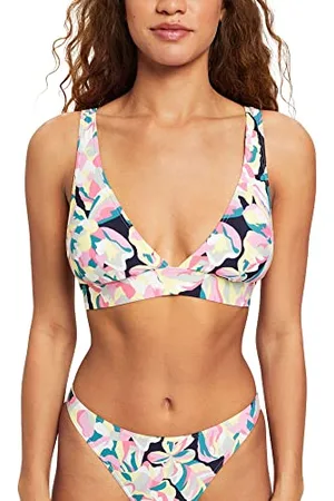 ESPRIT Body damskie CARILO Beach RCS pad.Bra top bikini, granatowy 3, 36C, , C