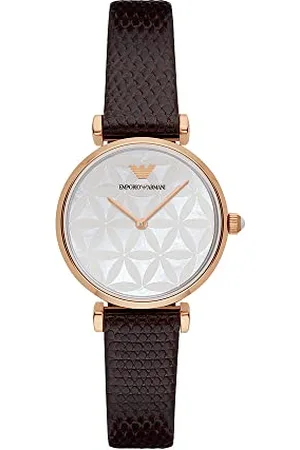 Emporio Armani Damski analogowy kwarcowy zegarek kwarcowy z AR1990, Elegancki