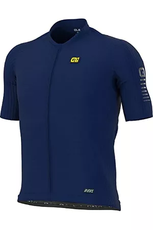 Alé Mężczyzna Sportowe Topy i T-shirty - SS R-Ev1 Silver Cooling, Mężczyźni, Niebieski, XL