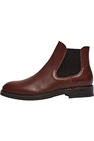 SELECTED Męskie buty Chelsea Boots skórzane, , 45 EU