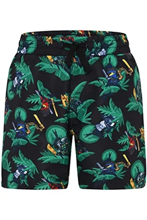 LEGO Wear Chłopięce szorty Ninjago Jungen Badeshort LWAlex 317, , 104
