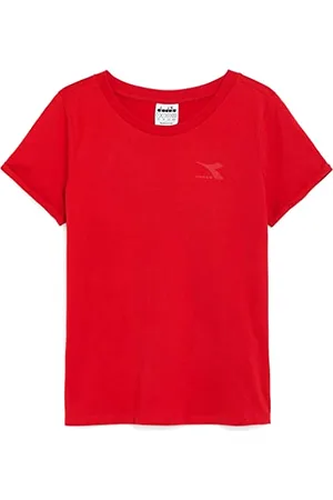 Diadora L.Koszulka SS Core, Carmin Czerwony, XXL Kobiety, , XXL