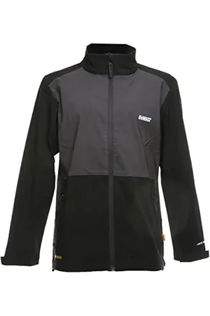 DeWalt Sydney Pro Stretch Work wodoodporna lekka kurtka szara czarna DWC203, , XXL-3XL