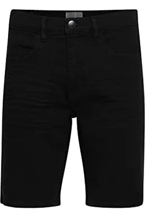 Casual Friday RY Denim Shorts - Ultraflex męskie szorty jeansowe krótkie spodnie jeansowe ze szlufkami na pasek, , XL