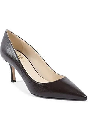19V69 Italia Womens Pump Dark Brown INES65 Junior Calf Dark Brown, , 35 EU