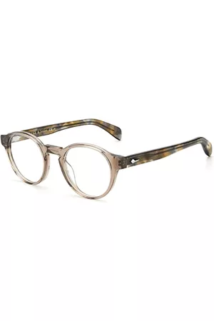 RAG&BONE Mężczyzna Okulary przeciwsłoneczne - RNB7042 okulary, beżowe, 48 męskie, Beżowy