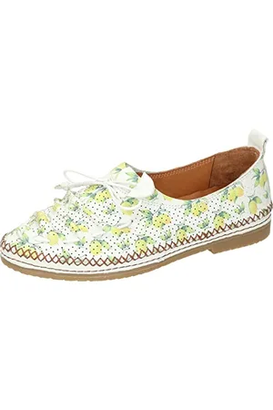 Manitu Damskie klapki 840050-03, białe, 38 EU, , 38 EU