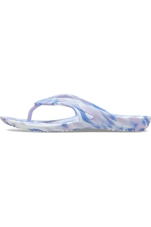 Crocs Kadee II Flip W damskie buty drewniane, Lawendowy marmur, 34/35 EU