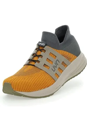 UYN Damskie buty sportowe Nature Tune Vibram, musztardowe/szare, rozmiar 39 EU, szary/musztardowy, 39 eu