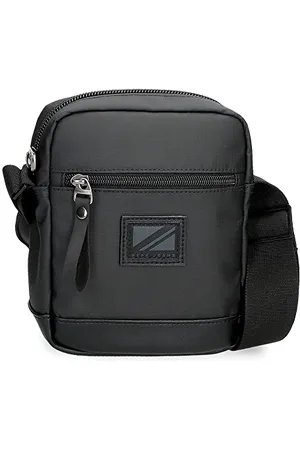 Pepe Jeans Straps Obudowa na messenger 15x19,5x6 cms Poliester z syntetycznymi detalami skóry, , Bandolera, Torba na ramię