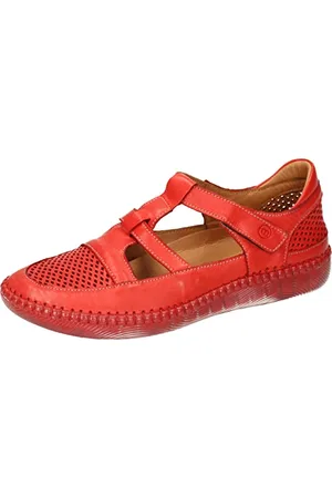 Manitu Damskie 840071-04 Slipper, czerwone, 41 EU, , 41 EU