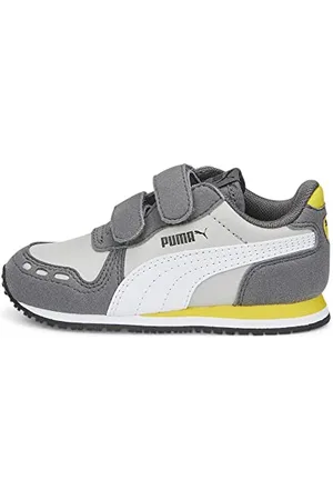 PUMA Unisex Cabana Racer Sl 20 V Inf Sneaker, Cool Light Gray White Cool Dark Gray, 20 EU