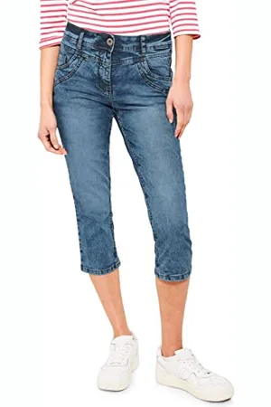 CECIL Damskie spodnie jeansowe 3/4, , 26W / 22L