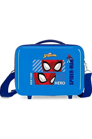 Marvel Czapka Spiderman Hero, , 29x21x15 cms, Regulowana kosmetyczka z torbą na ramię