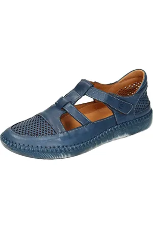 Manitu Damskie 840071-05 Slipper, niebieskie, 41 EU, , 41 EU