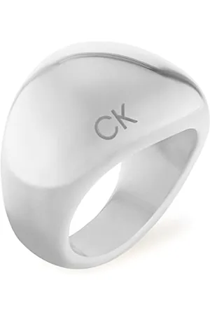 Calvin Klein Pierścionek z Damskiej Kolekcji Playful Organic Shapes, Stal Nierdzewna, 35000443D