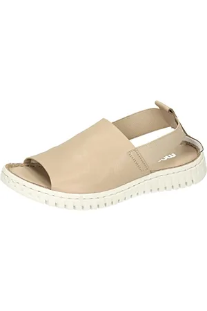 Manitu Damskie sandały 910124-08, beżowe, rozmiar 40, , 40 EU