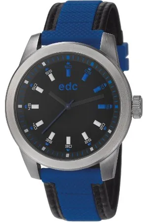 ESPRIT Mężczyzna Zegarki - Edc męski zegarek na rękę XL Rebel Outsider analogowy kwarcowy różne materiały EE10111003
