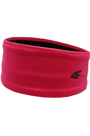 4F Opaska unisex U035, różowy (Hot Pink)