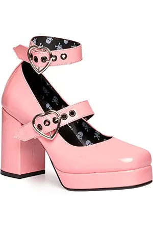 Lamoda Damskie buty chromowane Heart Court Shoe, , 38 EU