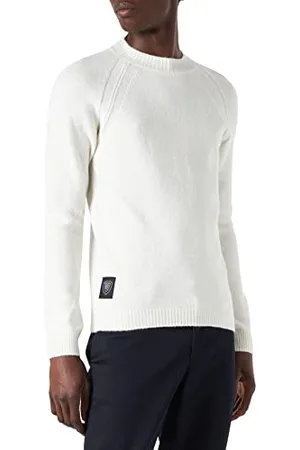 Blauer Męski sweter Maglieria Girocollo, , XL