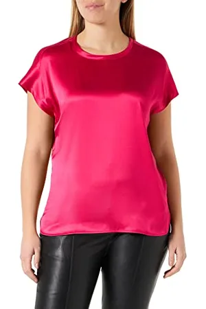 Pinko Damska koszulka z krótkim rękawem Farida Blusa Satin Stretch, , 40