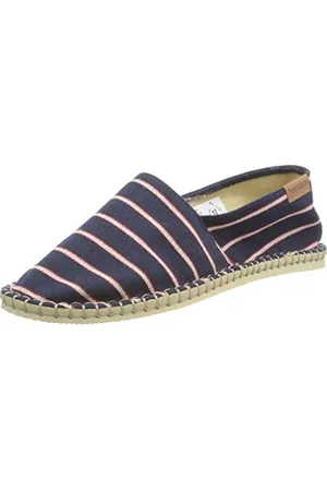 Havaianas Origine Iv Print Espadryle Unisex Dorośli, Piaskowy granatowy czerwony, 6 UK Narrow