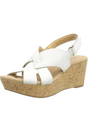 Clarks Damskie sandały z różą Erin, rozmiar 39,5, , 39.5 EU