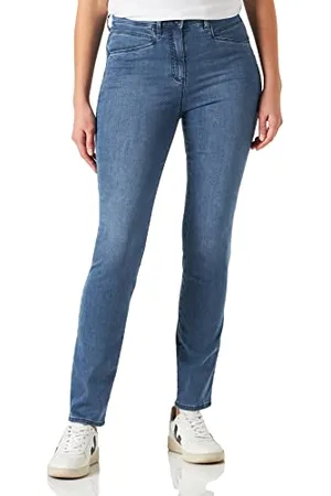 Brax By Brax Damskie dżinsy Luca Light Denim Stoned, lekko używane i Buffy, 44K, , 70